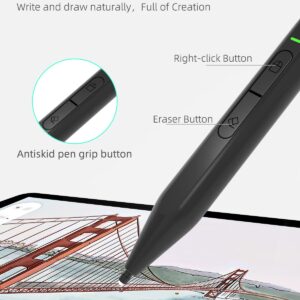 Uogic Stylus Pen for Microsoft Surface,with 4096 Pressure Sensitivity & Bluetooth, for Surface Pro 10/9/8/7/7+/6/5/4/X,Surface Go/2/3,Duo/Duo2,Surface Book/2/3,Surface Laptop 1-5/Studio,Studio1/2/2+