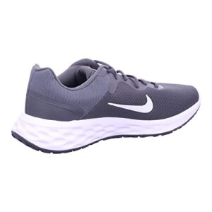 NIKE Men's Race Sneaker, Iron Grey White Smoke Grey Black Lt Smoke Grey, 10