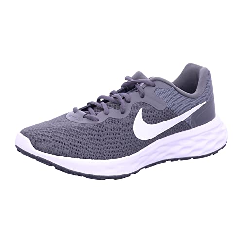 NIKE Men's Race Sneaker, Iron Grey White Smoke Grey Black Lt Smoke Grey, 10