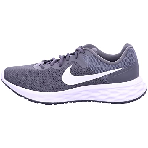 NIKE Men's Race Sneaker, Iron Grey White Smoke Grey Black Lt Smoke Grey, 10