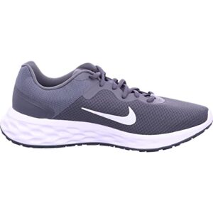 NIKE Men's Race Sneaker, Iron Grey White Smoke Grey Black Lt Smoke Grey, 10