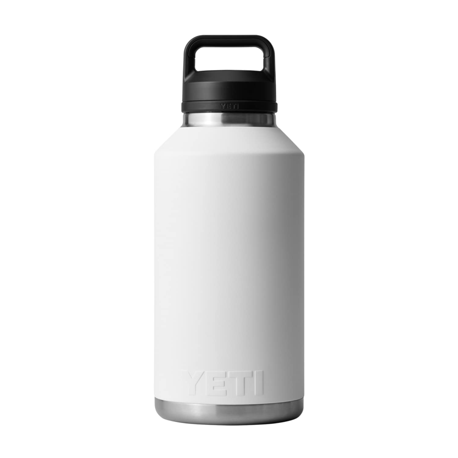 YETI Rambler 64 oz Bottle, Vacuum Insulated, Stainless Steel with Chug Cap, White