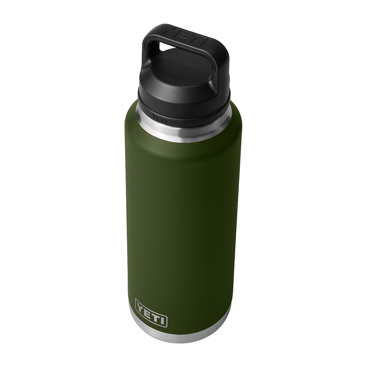 YETI Rambler 46 oz Bottle Retired Color, Vacuum Insulated, Stainless Steel with Chug Cap, Highlands Olive