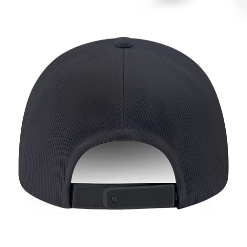 PIXIADORE LED Cap Luminous Baseball Hat 7 Colors Glow Hat for Men Women USB Charging Light up Caps for Party Club(BLACK)