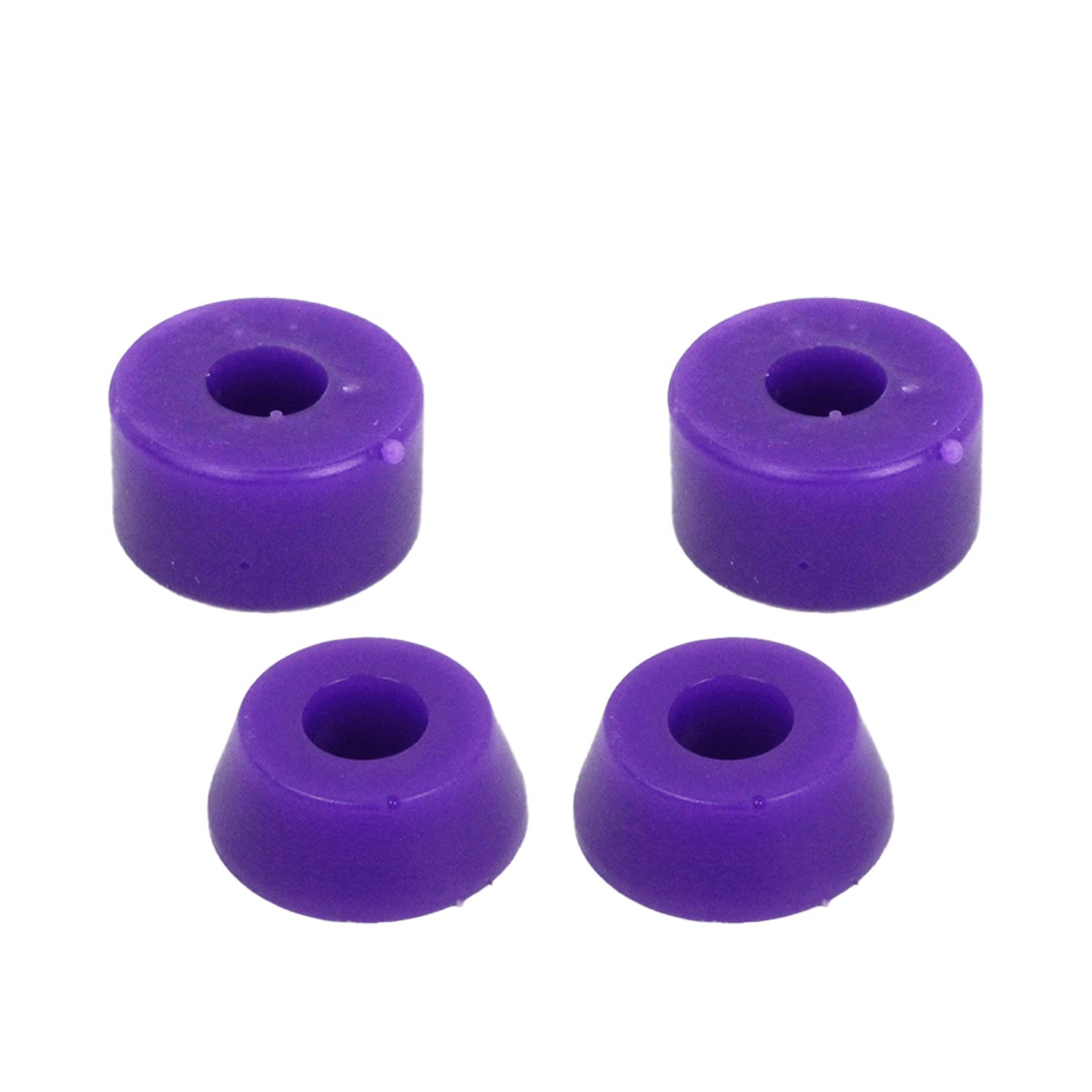 Dime Bag Hardware Skateboard Truck Rebuild Kit Bushings Washers Pivot Cups for 2 Trucks (91A Purple)