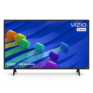 Vizio D-Series 43-inch Class (42.5-inch Diag) Full HD Smart TV D43f-J04 (Renewed)