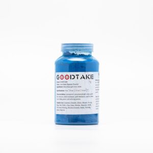 GOODTAKE Concrete Pigment, Blue Iron Oxide Pigment Powder, Concrete Cement Dye Color Pigment for Brick, Tile, Clay, Lime, Mortar, Grout, Plaster, Paint, Bath Bombs Coloring Powder (Blue, 20 oz)