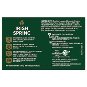 Irish Spring Bar Soap for Men, Moisture Blast, 3.7 Oz, 24 Pack