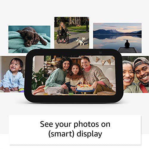Amazon Echo Show 5 (3rd Gen, 2023 release) | Smart display with 2x the bass and clearer sound | Glacier White