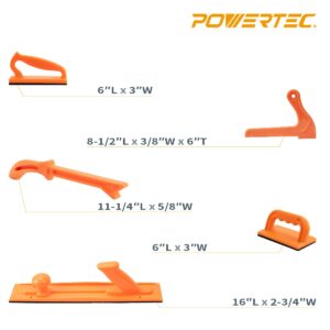 POWERTEC 71718 Safety Kit with Deluxe Featherboard for Use On Table Saws, Router Tables, Jointers and Band Saws