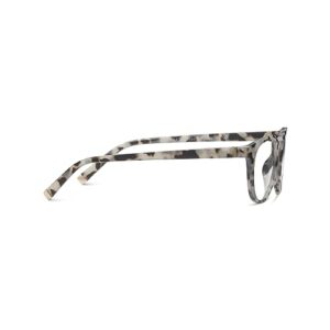 Peepers by PeeperSpecs Canyon Round Blue Light Blocking Reading Glasses, Gray Tortoise, 49 + 1.75