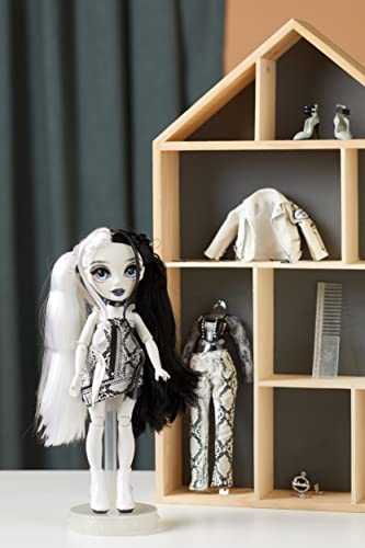 Rainbow High Shadow Series 1 Heather Grayson- Grayscale Fashion Doll. 2 Grey Designer Outfits to Mix & Match with Accessories, Great Gift for Kids 6-12 Years Old and Collectors, Multicolor, 580782