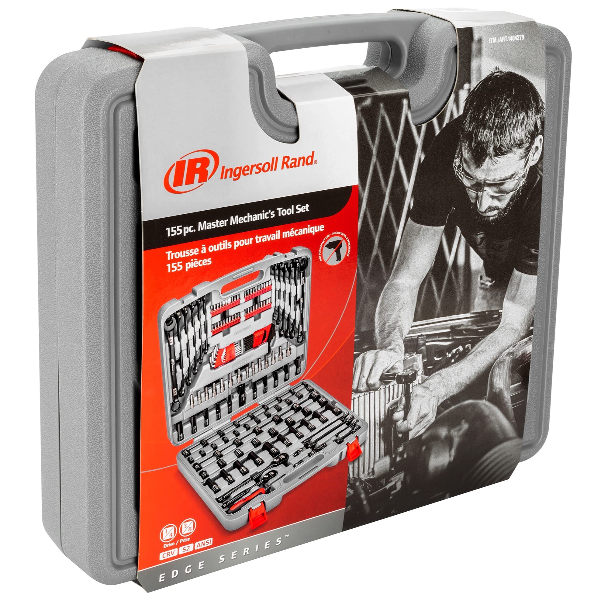 Ingersoll Rand Hand Tools 155 Piece Master Mechanic's Tool Set - 240352