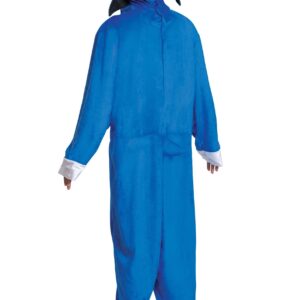 Disguise Unisex Adult Sonic Costume, Official Movie Outfit, Sized, As Shown, Medium 38-40 US