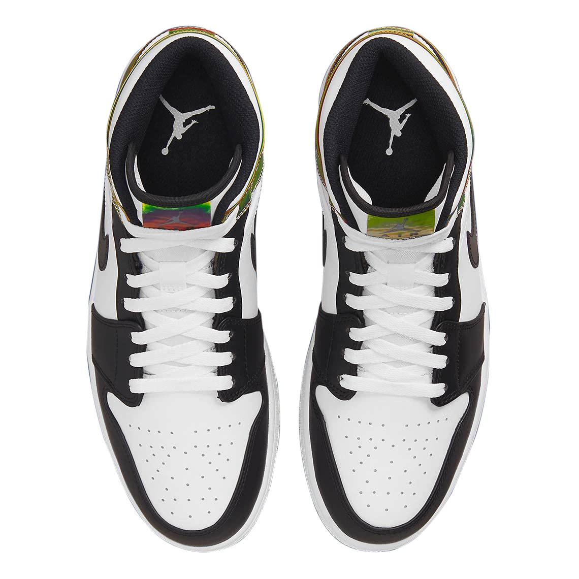 Jordan Mens Air 1 Mid SE DM7802 100 Heat Reactive - Size 9 White/Black