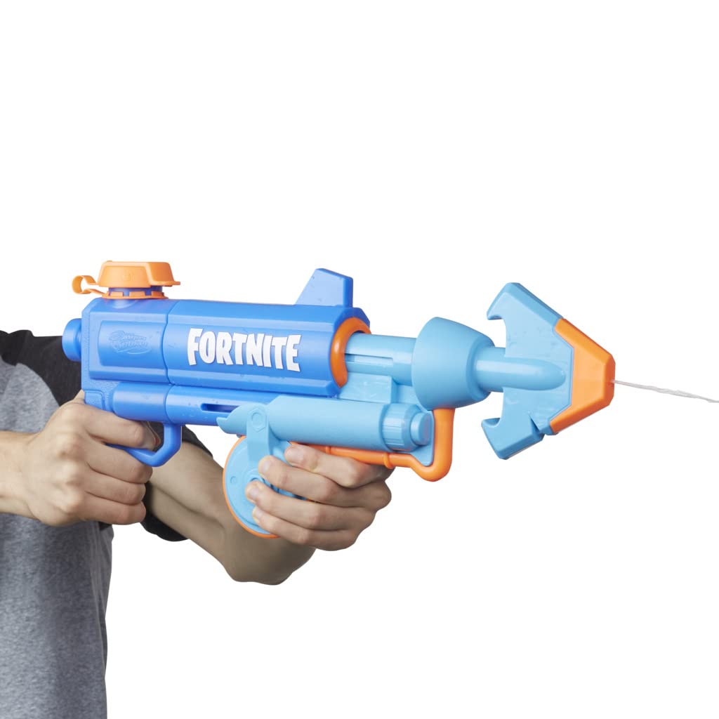 NERF Super Soaker Fortnite HG Water Blaster - Pump-Action Soakage for Outdoor Summer Water Games - for Teens, Adults