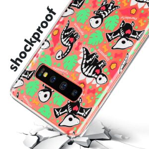 TPU Phone Case Compatible with Samsung A72 A71 5G A70 A51 A50 A32 A21 A11 A12 A13 A14 A01 Dinosaurs Skeleton Kawaii Flexible Lightweight Kids Clear Cute Shockproof Durable Protective Bones