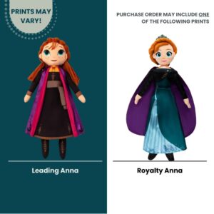 Disney Frozen Anna Kids Bedding Super Soft Plush Cuddle Pillow Buddy, "Official" Disney Product By Franco