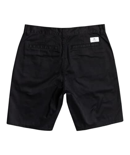 Quiksilver Men's Crest Chino Shorts, Black, 32