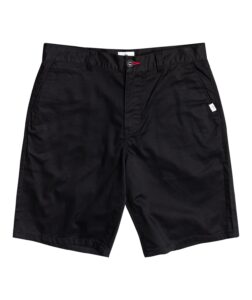 quiksilver men's crest chino shorts, black, 32