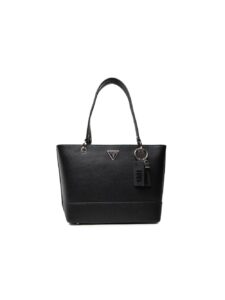 guess noelle elite tote, black