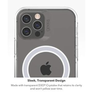 Gear4 ZAGG Crystal Palace Snap Case - Crystal Clear Impact Protection with MagSafe Compatibility for Apple iPhone 13 Pro - Clear,702008200