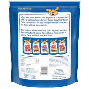 Canine Carry Outs Dog Treats, Bacon Flavor, 47 Ounce, Made with Real Bacon