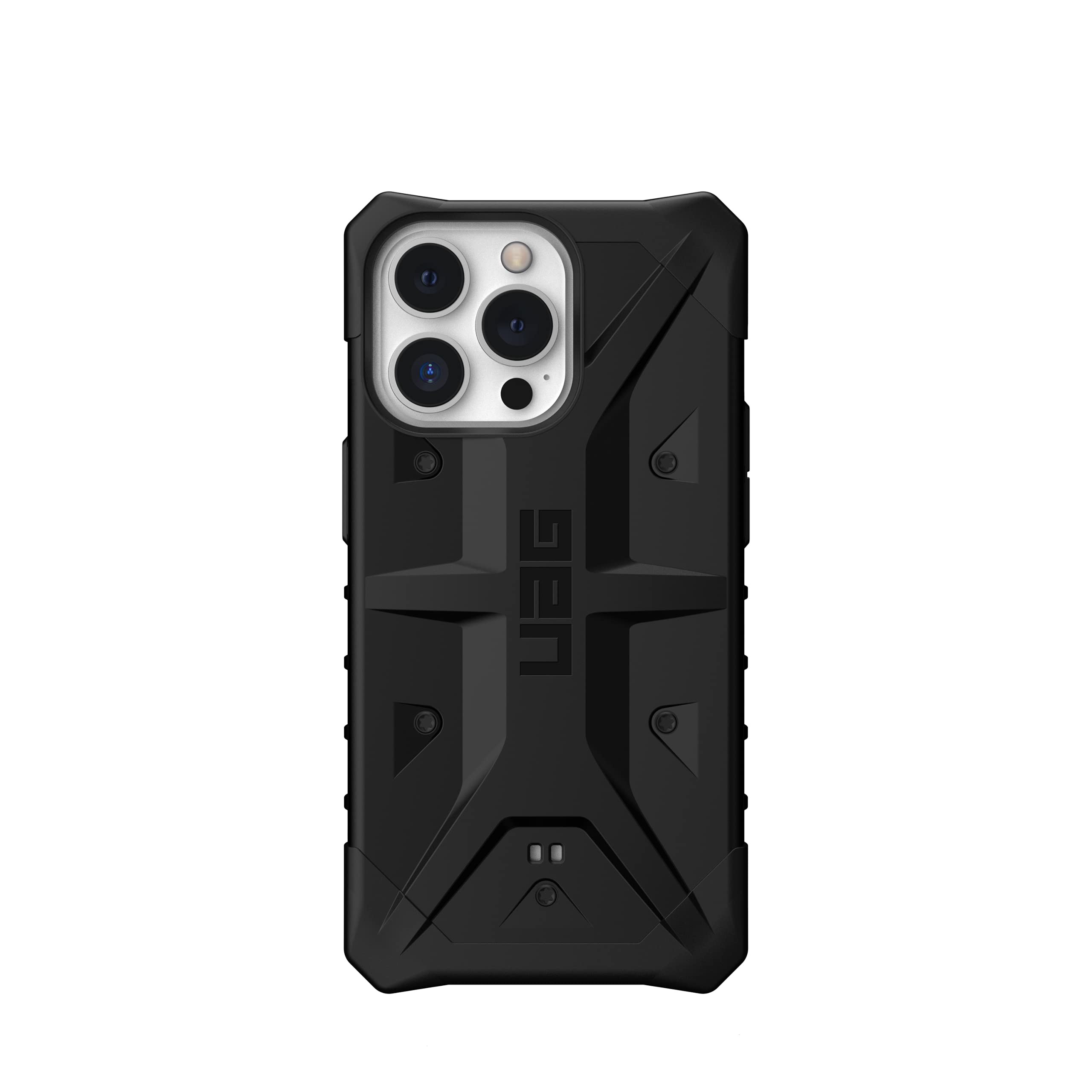 URBAN ARMOR GEAR UAG Designed for iPhone 13 Pro Case Black Rugged Lightweight Slim Shockproof Pathfinder Protective Cover, [6.1 inch Screen]