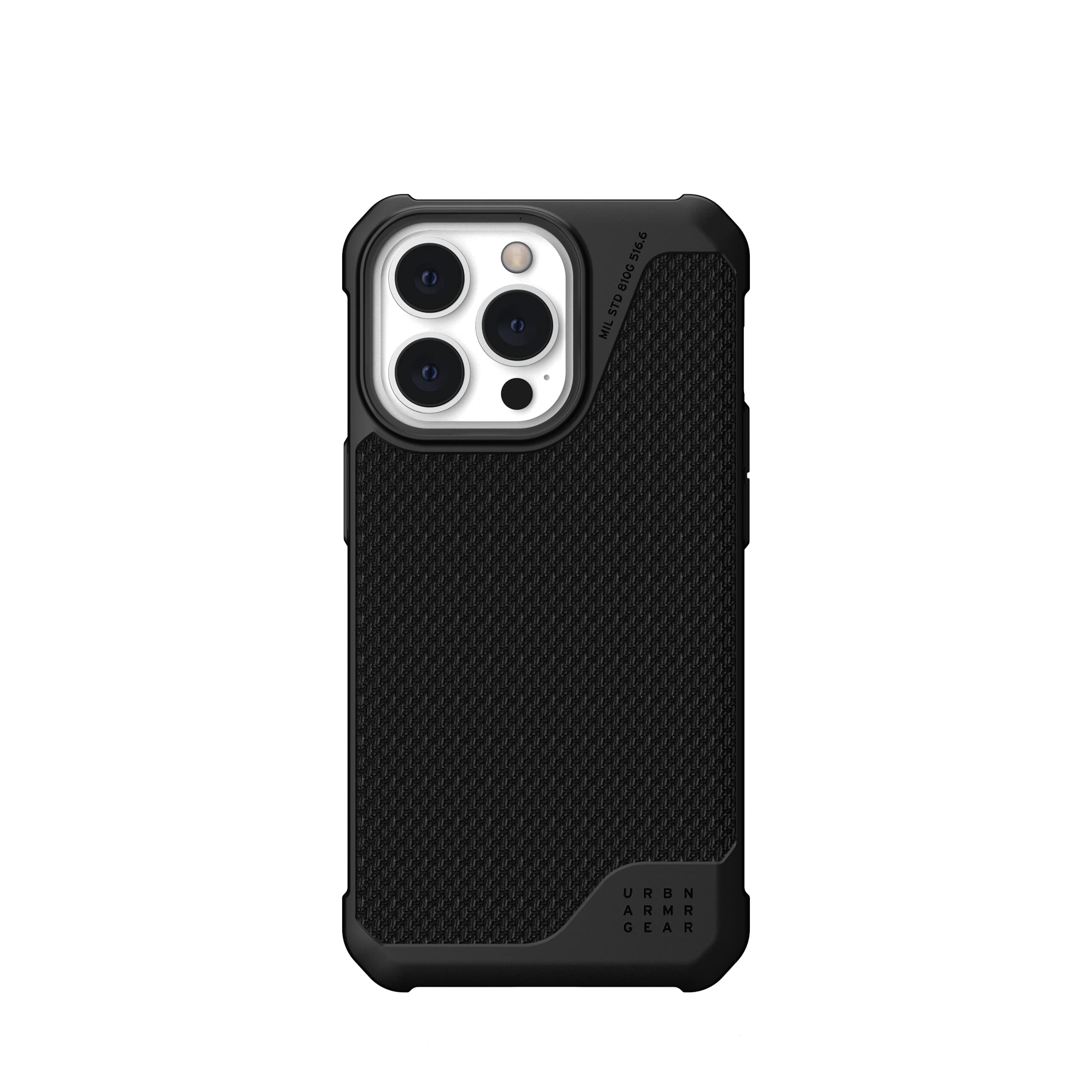 URBAN ARMOR GEAR UAG Designed for iPhone 13 Pro Case Kevlar Black Feather-Light Heavy Duty Shockproof Slim Rugged Metropolis LT. Protective Cover, [6.1 inch Screen]