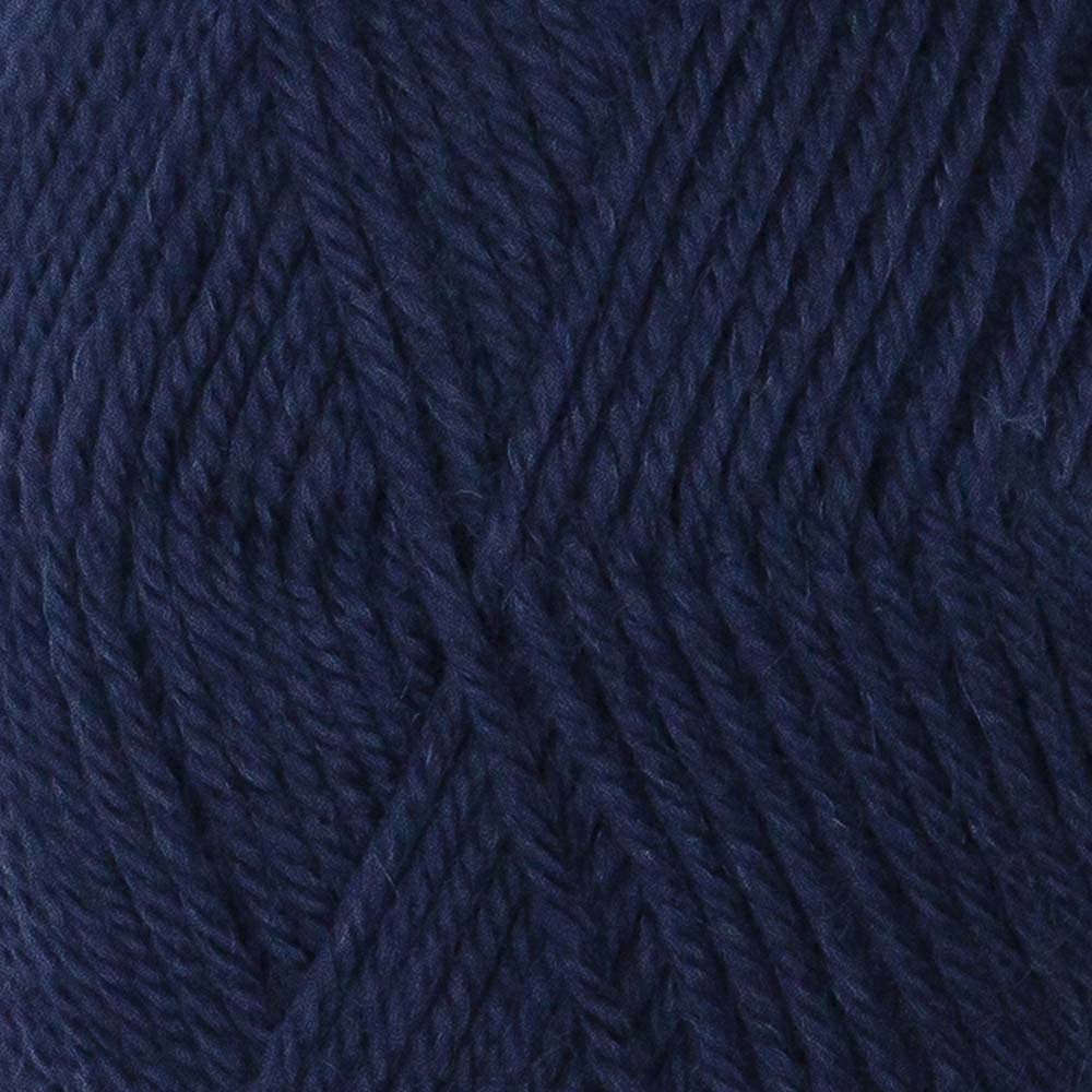 100% Pure Wool Yarn Superwash Set of 3 Skeins (150 Grams) DK Weight - Sourced Directly from Peru - Heavenly Soft and Perfect for Knitting and Crocheting (Navy Blue)