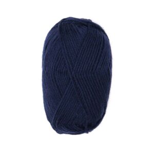 100% Pure Wool Yarn Superwash Set of 3 Skeins (150 Grams) DK Weight - Sourced Directly from Peru - Heavenly Soft and Perfect for Knitting and Crocheting (Navy Blue)