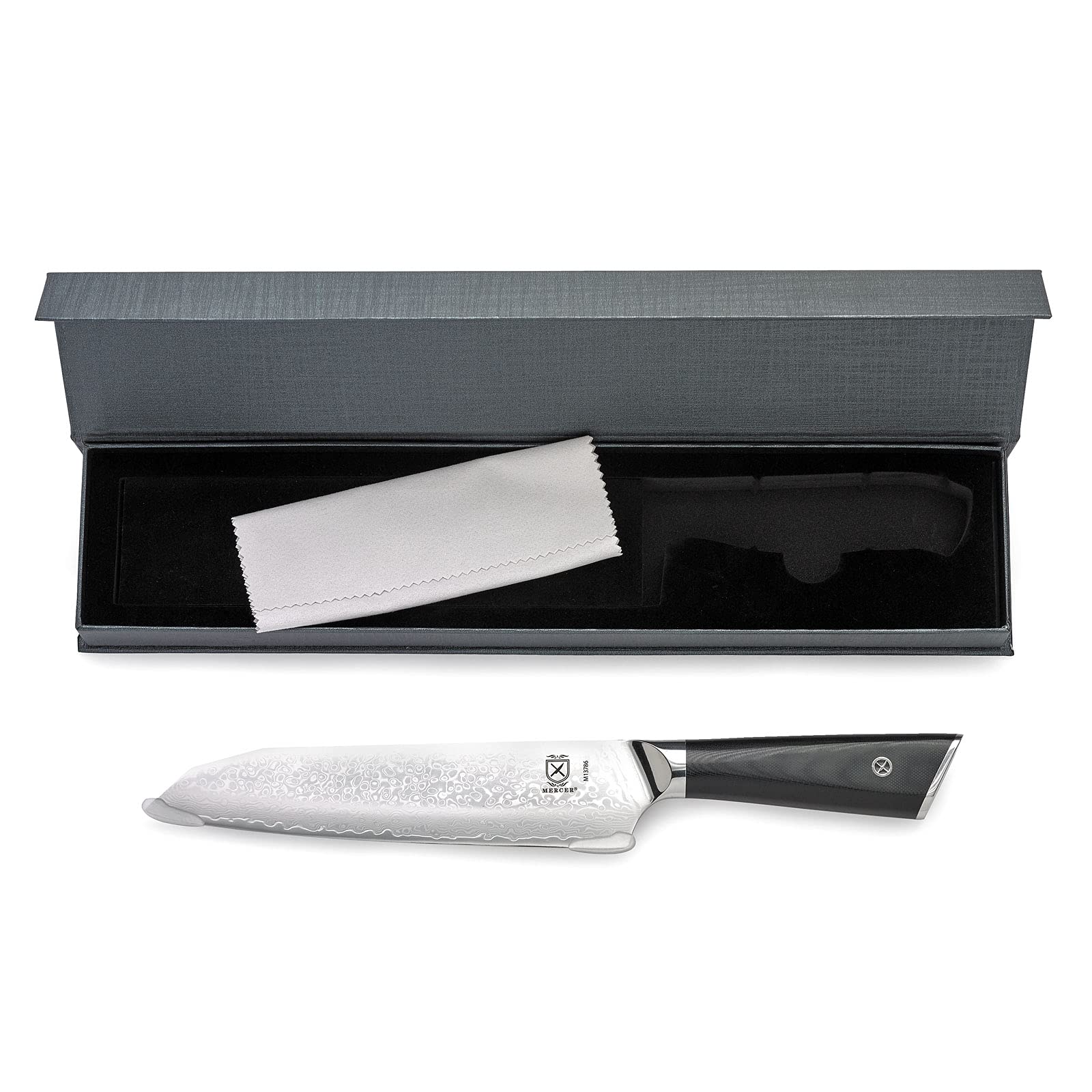 Mercer Culinary M13786 Premium Grade Super Steel, 7-Inch Santoku Knife, G10 Handle