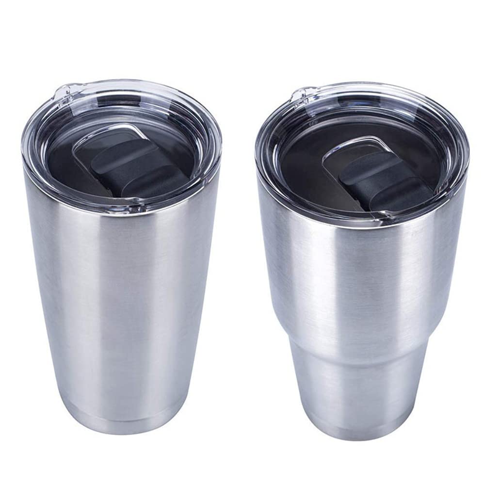 Covers For Yeti Magnetic Slider Replacement, 2-Pack Spill-Proof Maglsider Fit For Yeti Rambler 20 oz Tumbler, 10 oz Lowball and Mug