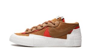 nike mens blazer low dd1877 200 sacai - british tan - size 9.5