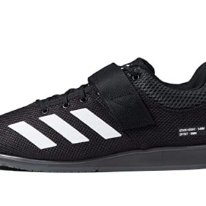 adidas Unisex Powerlift 5 Cross Trainer, Core Black/FTWR White/Grey Six, 9 US Men