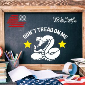 9 PCS American Flag Stencils We The People Stencil Don't Tread On Me Stencils Reusable Tracing Templates Tracing Stencils for Adults Stencils for DIY Card Albums Wall Floor Crafts Decors