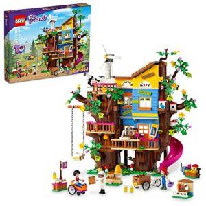 lego friends friendship tree house 41703 set with mia mini doll, nature eco care educational toy, gifts for kids, girls and boys ages 8 plus