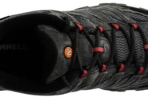 Merrell Moab 3 Waterproof Hiking Shoe, Black Night, 10