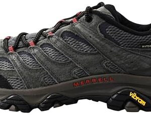 Merrell Moab 3 Waterproof Hiking Shoe, Black Night, 11