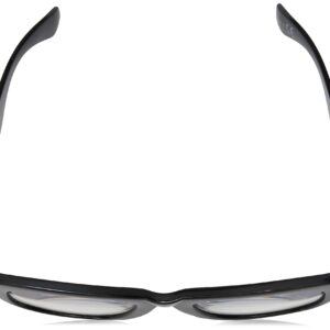 Betsey Johnson Thea Blue Light Glasses Reading Glasses, Shiny Black, 142mm US