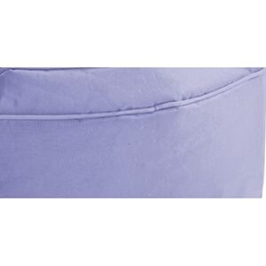 Urban Lifestyle Canvas Bean Bag Chair, Purple, Large