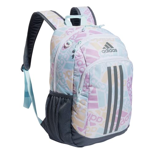 adidas Creator 2 Backpack, Adi Multi Collage/Onix Grey/Almost Blue, One Size