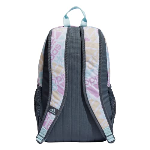 adidas Creator 2 Backpack, Adi Multi Collage/Onix Grey/Almost Blue, One Size