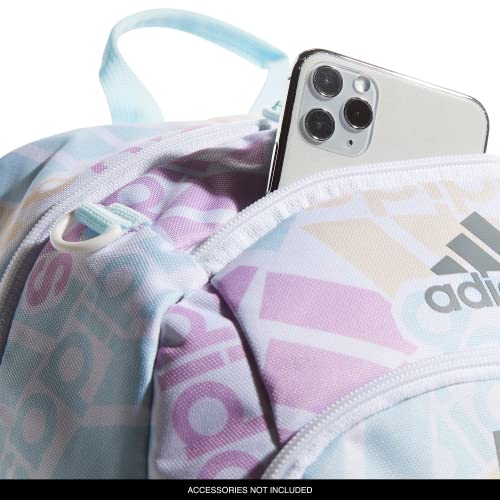 adidas Creator 2 Backpack, Adi Multi Collage/Onix Grey/Almost Blue, One Size