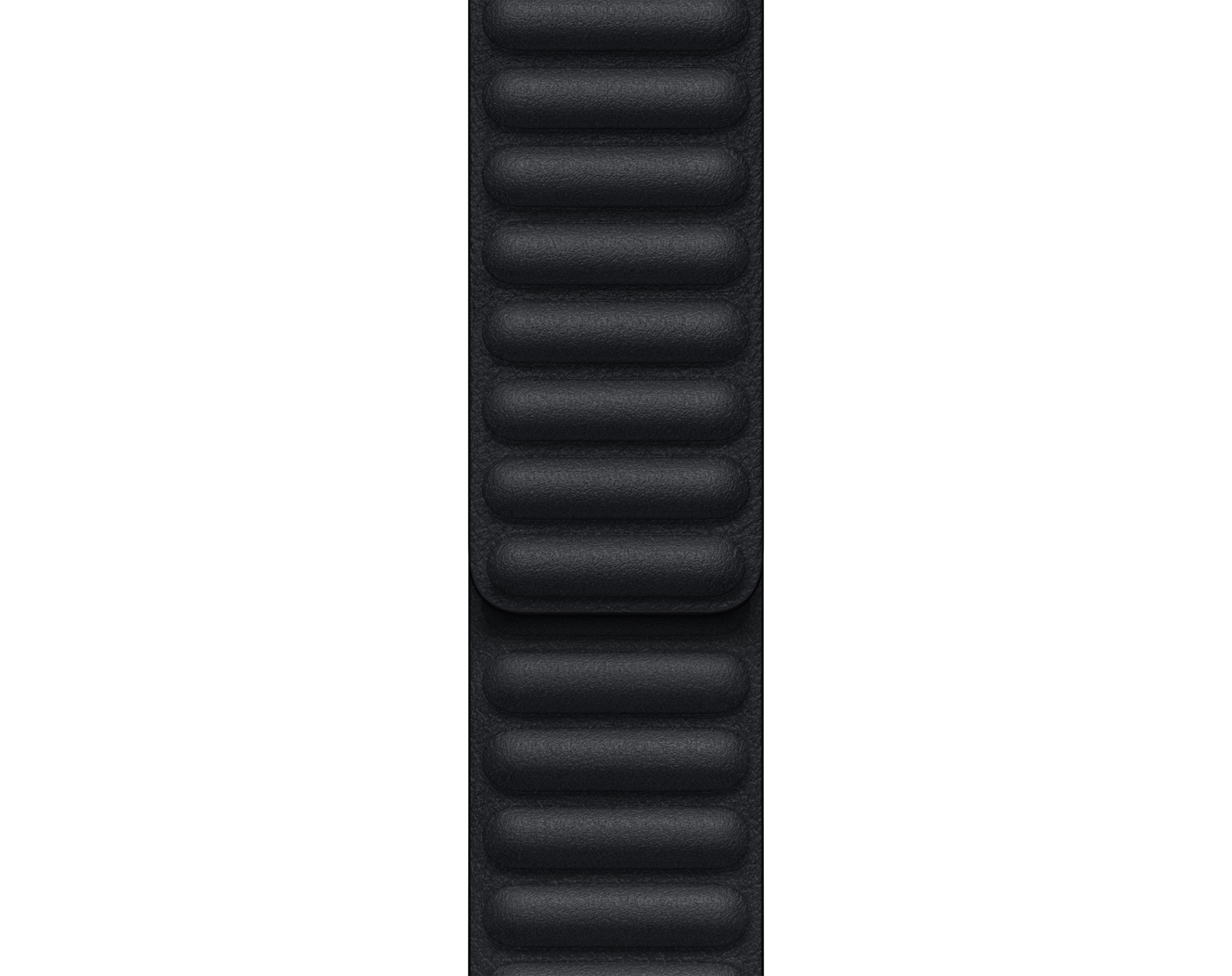 Apple Watch Band - Leather Link - (45mm) - Midnight - Medium/Large