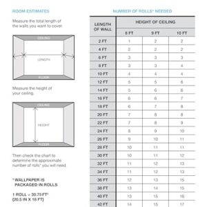 RoomMates RMK12214PL Nikki Chu Ivory White Zulu Signature Peel and Stick Wallpaper