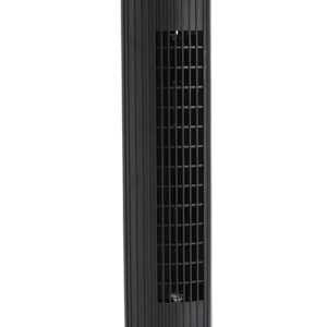 Amazon Basics Oscillating Tower Fan with Mechanical Control, Manual 3 Speeds, for Bedroom, for Home, 28 Inch, Black