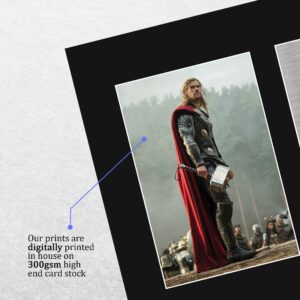 HWC Trading Chris Hemsworth USL Signed Printed Autograph Thor The Avengers Print Photo Picture Display - US Letter Size