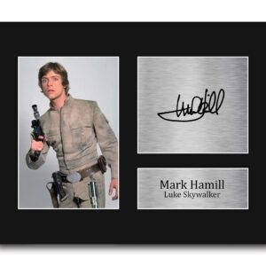 HWC Trading Mark Hamill USL Signed Printed Autograph Star Wars Print Photo Picture Display - US Letter Size