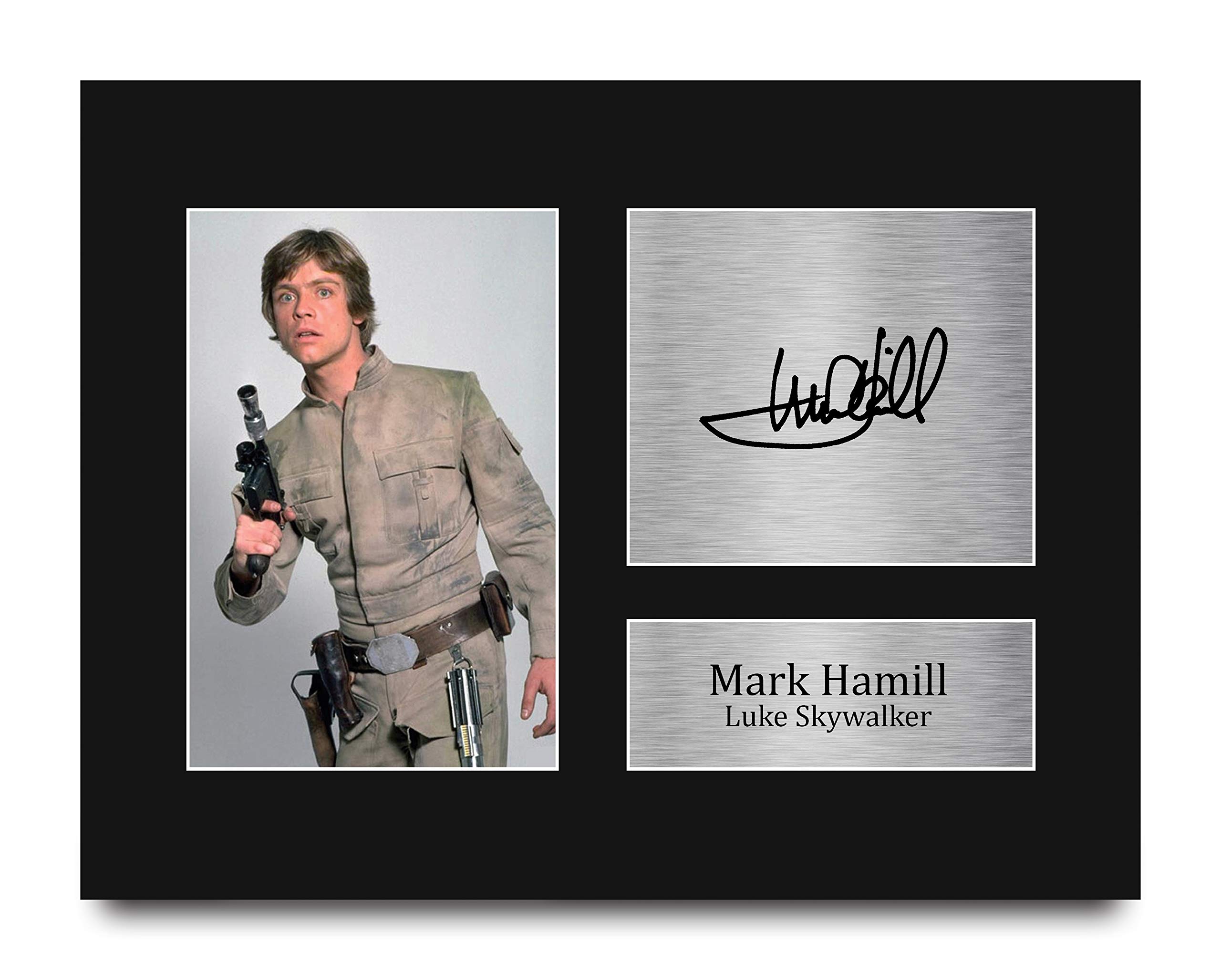 HWC Trading Mark Hamill USL Signed Printed Autograph Star Wars Print Photo Picture Display - US Letter Size